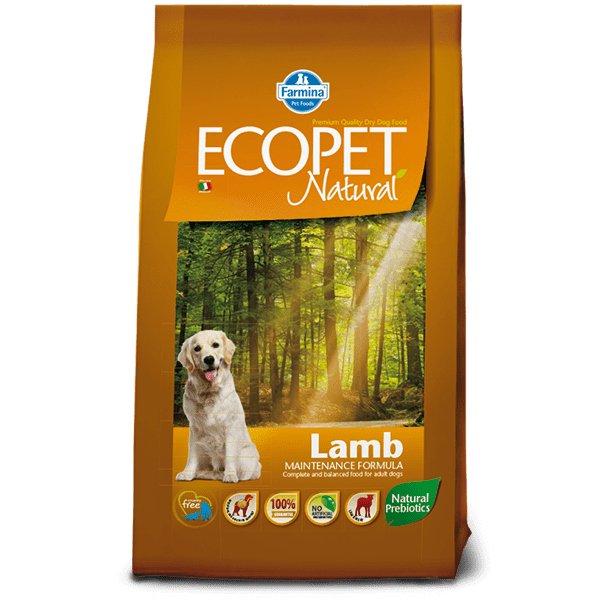 ECOPET NATURAL LAMB 12+2KG