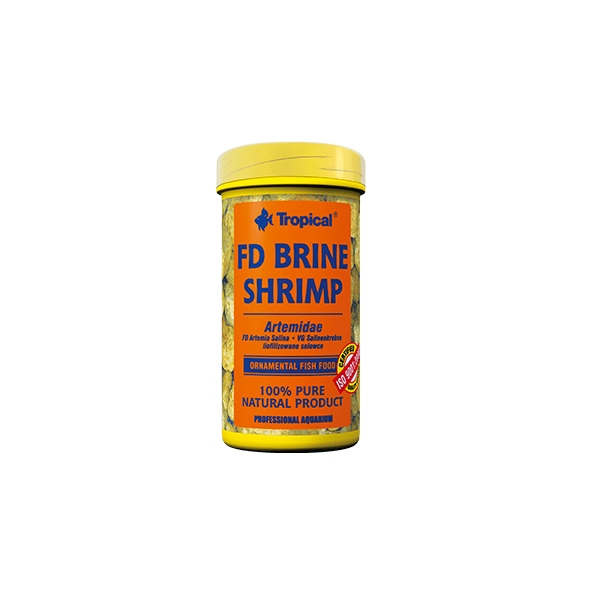 TROPICAL FD BRINE SHRIMP TIN 100ML/8G