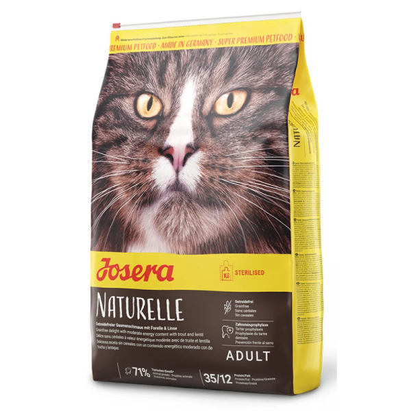 JOSERA NATURELLE GRAIN FREE STERILISED 2KG