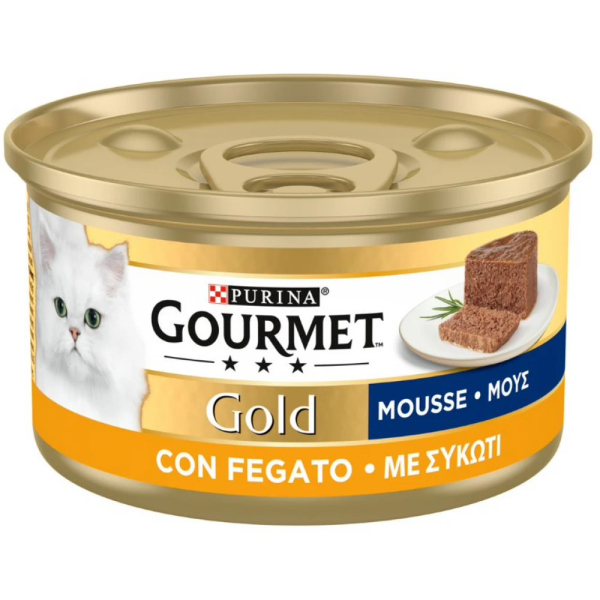 GOURMET GOLD ΜΟΥΣ ΜΕ ΣΥΚΩΤΙ 85G