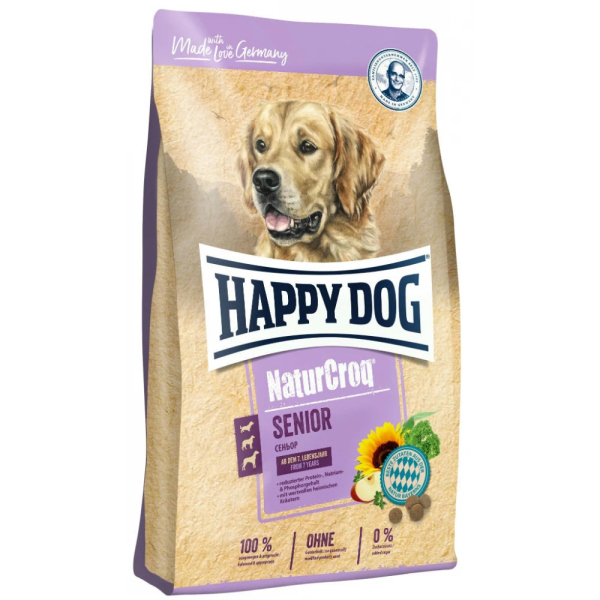 HAPPY DOG NATUR CROQ SENIOR 4KG