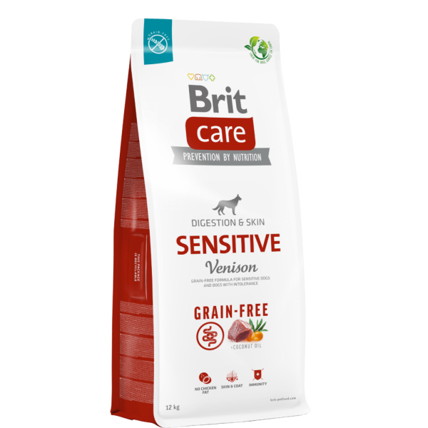 BRIT CARE DOG GRAIN FREE SENSITIVE VENISON 3KG