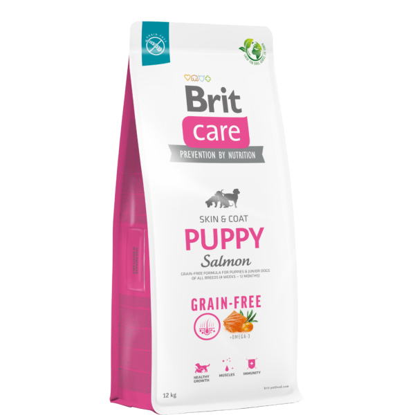 BRIT CARE DOG GRAIN FREE PUPPY SALMON 1KG