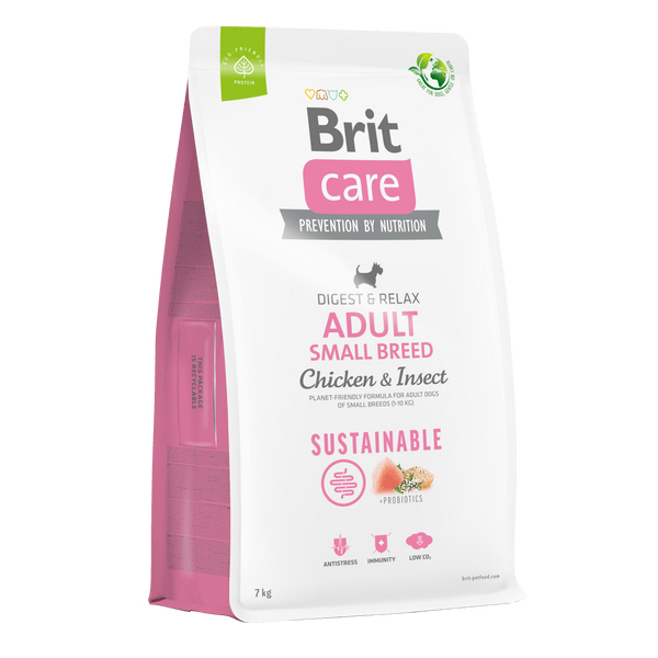 BRIT CARE DOG SUSTAINABLE ADULT SMALL 1KG