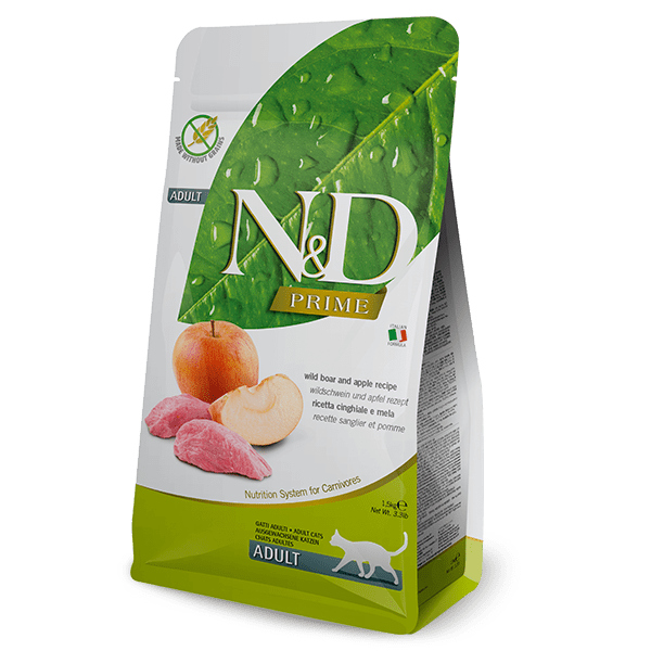 ND CAT BOAR & APPLE ADULT 300G