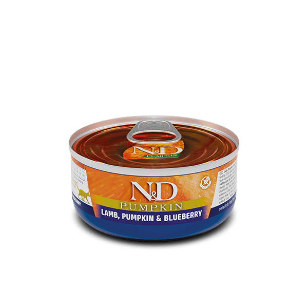 N&D CAT PUMPKIN WET LAMB & BLUEBERR 70GR