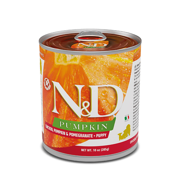 N&D DOG PUMPKIN WET CHICKEN PUPPY 285GR