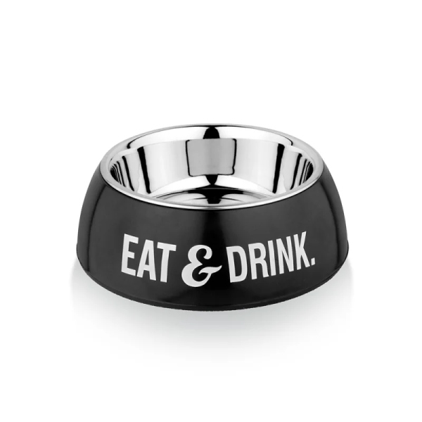 ΜΠΩΛ DIVA “EAT & DRINK” ΜΑΥΡΟ 14CM