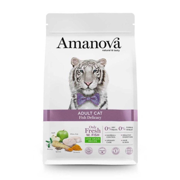 AMANOVA ADULT CAT FISH DELICACY 1,5KG