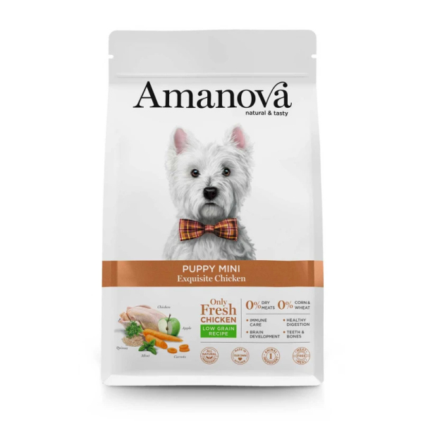 AMANOVA PUPPY MINI EXQUISITE CHICKEN 2KG