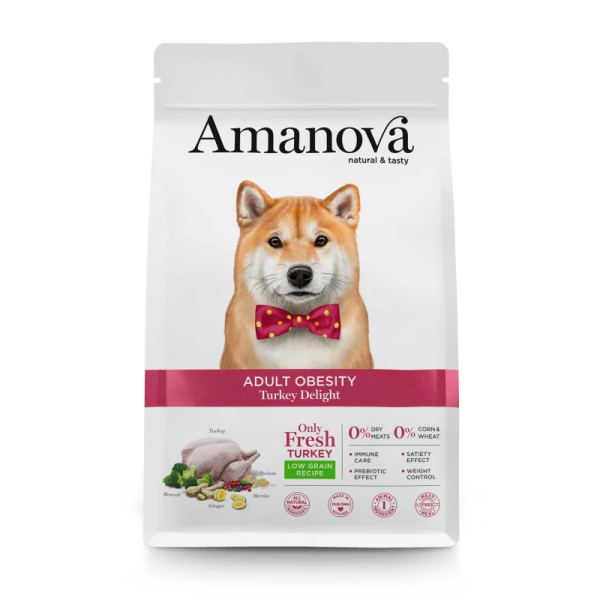 AMANOVA ADULT OBESITY TURKEY DELIGHT 2KG