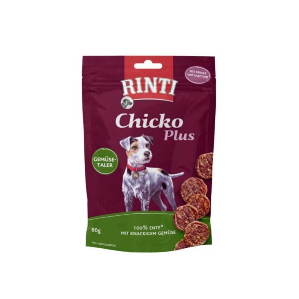 RINTI CHICKO PLUS VEGETABLE COINS WITH DUCK 80G