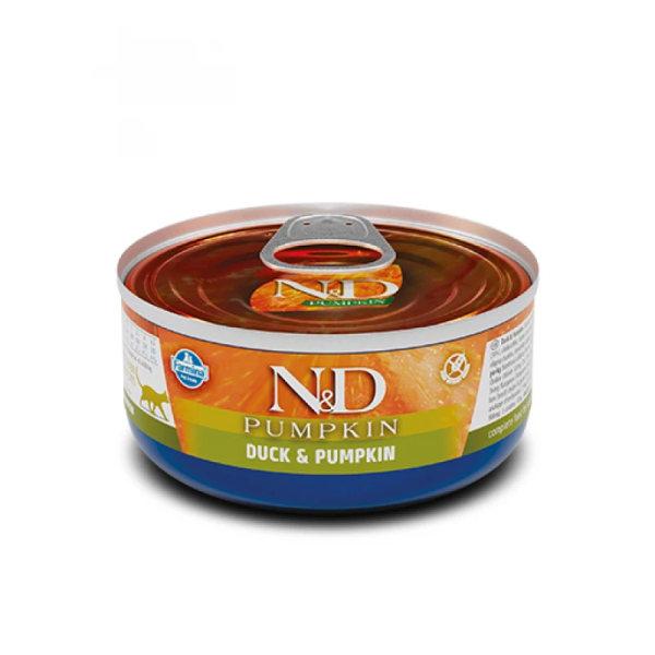 N&D CAT PUMPKIN WET DUCK 70GR