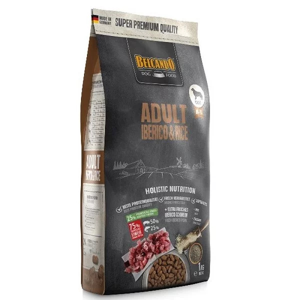 BELCANDO DOG ADULT IBERICO AND RICE 1KG
