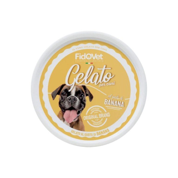 FIDOVET GELATO ΠΑΓΩΤΟ ΜΠΑΝΑΝΑ ΓΙΑ ΣΚΥΛΟΥΣ 40G