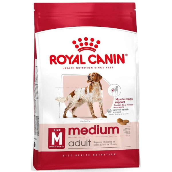ROYAL CANIN MEDIUM ADULT 15KG