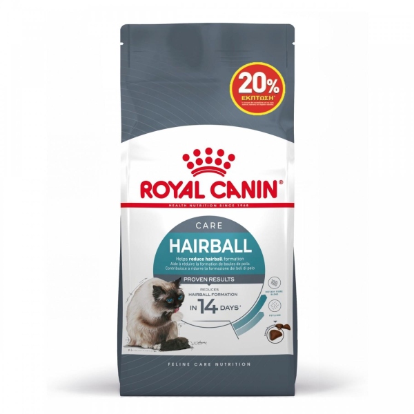 ROYAL CANIN HAIRBALL CARE CAT 2KG -20%