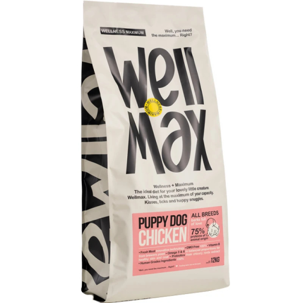 WELLMAX PUPPY CHICKEN 12KG