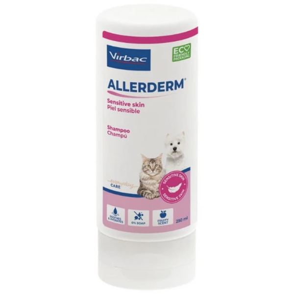 VIRBAC ALLERDERM SHAMPOO SENSITIVE SKIN 250ML