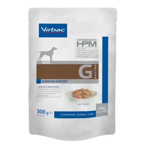 VIRBAC DOG DIGESTIVE SUPPORT WET LOAF 9X300GR