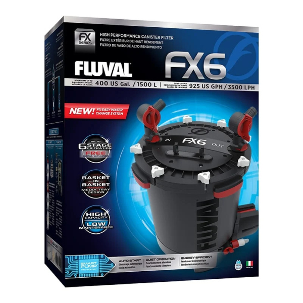 FLUVAL "FX6"  ΕΞΩΤΕΡΙΚΟ ΦΙΛΤΡΟ CANISTER FILTER