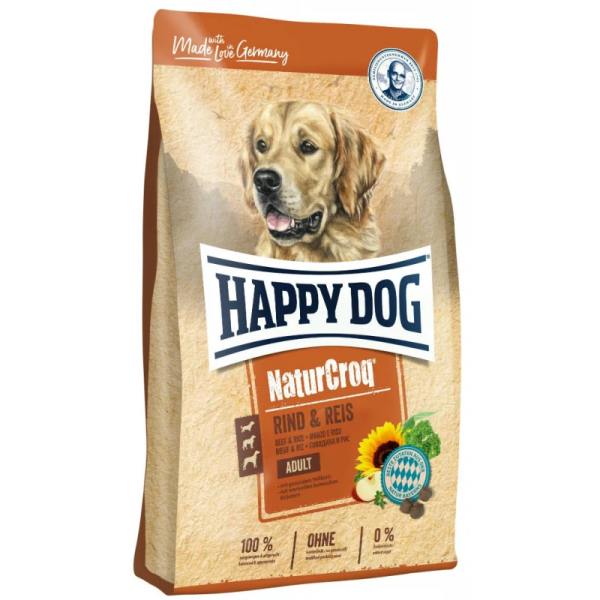 HAPPY DOG NATUR CROQ BEEF 11KG